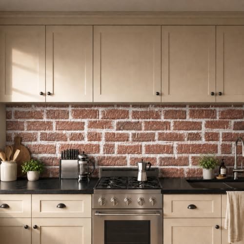 3D Wall Panels Peel and Stick Faux Foam Brick Wallpaper Covering - Image 6