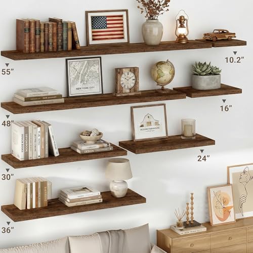 Vivelove 10 Inch Deep Floating Shelves - Image 2