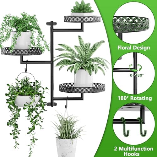 OVICAR Rotating Window Plant Shelves - Image 2