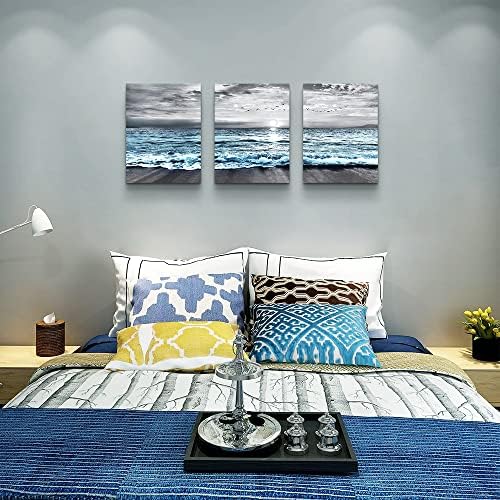 DZRWUBHS Wall Decorations For 3 Piece Framed Canvas Art Bedroom Office Decor - Image 5