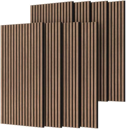 TONOR 8-Pack Wood Slat Panel, Acoustic Panels by TONOR