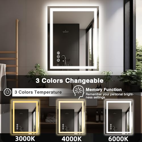 EchosLife 28"x36" LED Bathroom Mirrors - Image 4