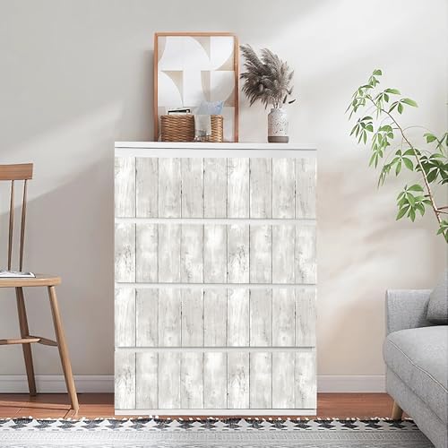 Yun-aeon Natural Wood-White Contact Paper Peel and Stick Wallpaper - Image 6
