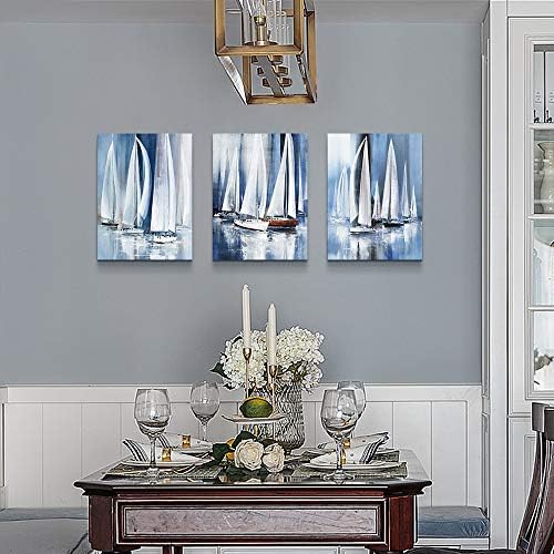 3 Piece Framed canvas wall art for living room bathroom bedroom Wall Art Decor - Image 6