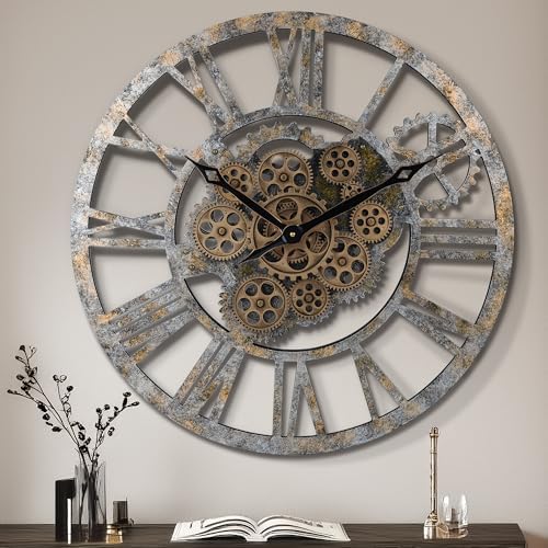 Lafocuse 23 Inch Steampunk Gear Clock by VisiteLafocuse