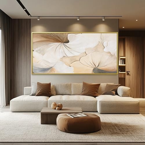 Canvas Art Wall Decor Large Size Gold Framed Wall Art - Image 6