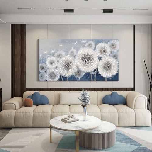 Pogusmavi Dandelion Wall Art for Living Room by Pogusmavi