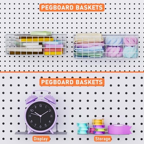INCLY 30PCS Peg Board Organizer Accessories Kit - Image 2