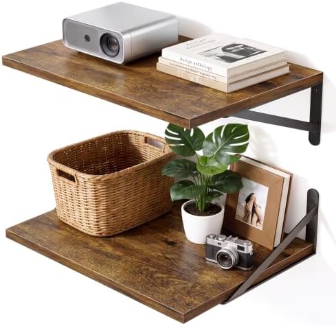Fixwal 2pcs 11.8 in Deep Floating Shelves by Fixwal