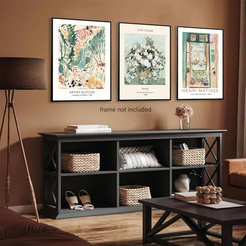 LYPHNX Sage Green Matisse Poster Wall Art Vintage Abstract Floral Prints Set of - Image 3
