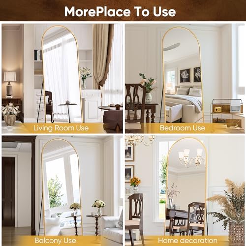 Antok 71" x28” Arched Full Length Mirror - Image 6