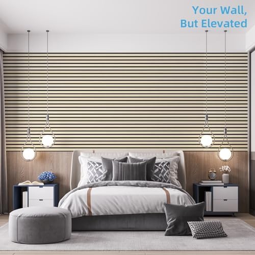 Art3d 94 x 12.6 in Acoustic Lightweight Slat Wall Panel - Image 3