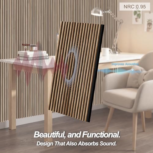 Mollywell Curved Wood Panels for Wall, 47.2x23.6 in - Image 4