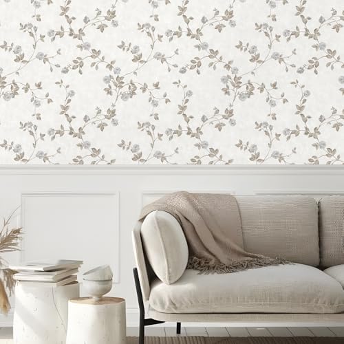 Floral Peel and Stick Contact Paper Vintage 17.32"x118.11" - Image 3