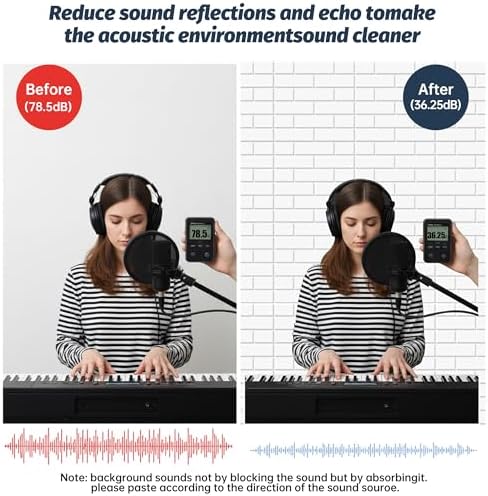 12Pack wall panels, 3D Brick Pattern Sound Proof Panels - Image 6