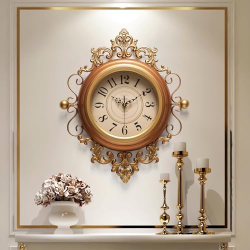 Vintage Wall Clocks Living Room by ElevateYourWalls
