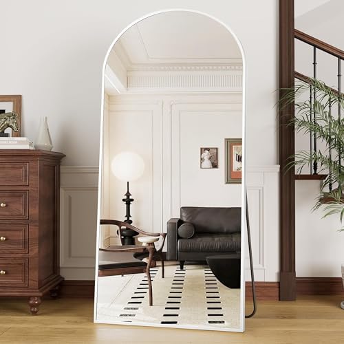OGCAU 71"x30" Arched Full Length Mirror, Floor Full Body Mirror by OGCAU