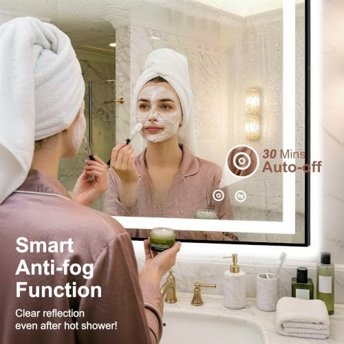 LED Bathroom Mirror with Lights - Image 4