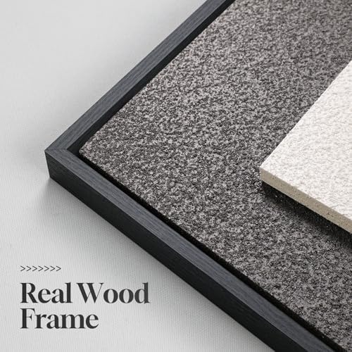 Large 3D Textured Framed Neutral Abstract Wall Art Set, 3 Piece, 20x30 In - Image 5