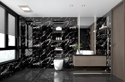 Haimin 3D Wall Panels Peel and Stick Marble Tile Look 10 Pack Waterproof - Image 7