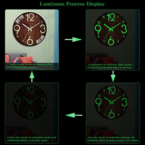 Wall Clock 11.8 inches - Image 6
