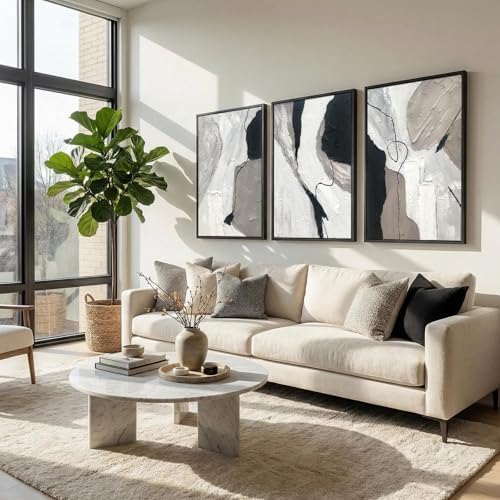 3D Textured Abstract Boho Wall Art - Image 4