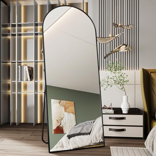 AUYHM 28"x71" Black Full Length Mirror, Nano Glass espejos Grandes para sala by AUYHM