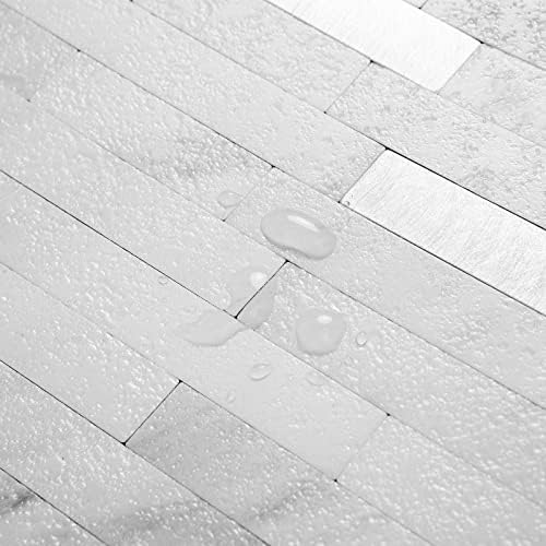 AULIGET 40 Sheets Faux Stone Peel and Stick Backsplash - Image 3