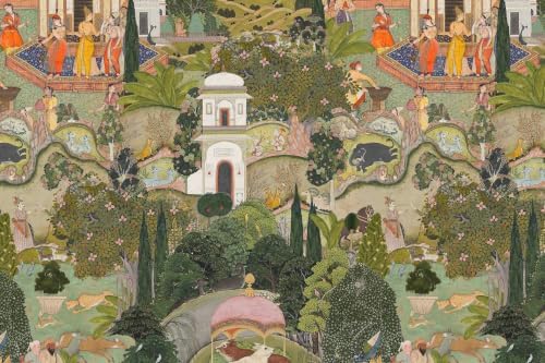 Toolhom European-Style Vintage Garden Wallpaper Peel and Stick - Image 4