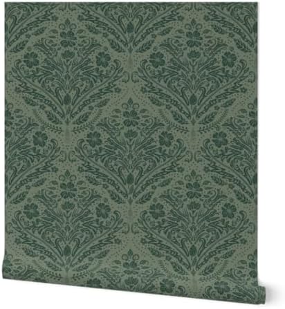 Spoonflower Modern Victorian Peel and Stick Wallpaper by Spoonflower
