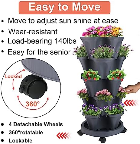 GameXcel Vertical Planter Tower - Image 5