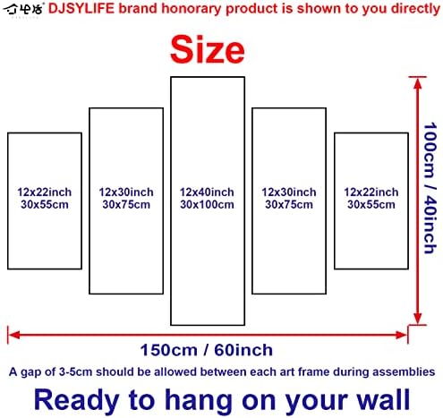 DJSYLIFE Extra Large Picture Canvas Wall Art - Image 3