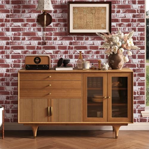 3D Peel and Stick Faux Brick Wall Panels 15.7" x 11.8" 10-Pack - Image 2