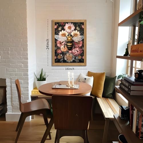 Framed Vintage 3D Textured Wall Art - Image 5