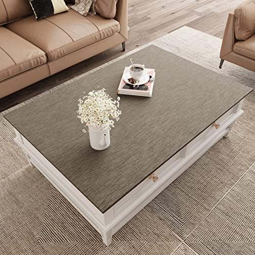 CRE8TIVE Tan Grasscloth Peel and Stick Wallpaper Textured Faux Grass Cloth - Image 2
