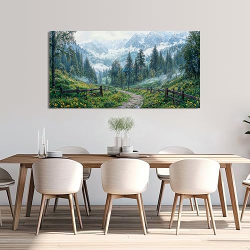 Canvas Wall Art Decor Canvas Art Wall Decor Modern Large Landscape Wall Art - Image 5