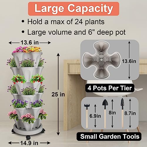 GameXcel Vertical Planter Tower - Image 4