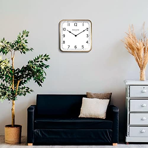 Presentime 16" Anton Vintage Square Clock - Image 6