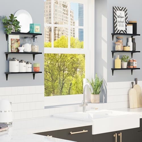 Wallniture Arras Wood Floating Shelves - Image 2