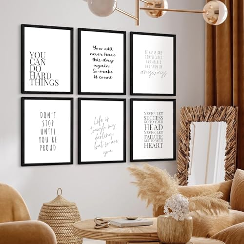 Office Inspirational Wall Art Decor Motivational Quotes Canvas Wall Art - Image 3