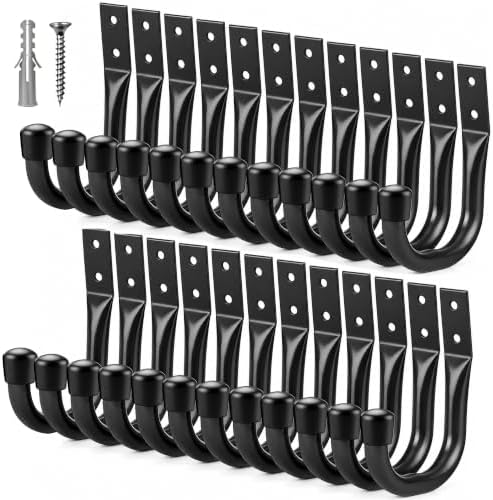 24-piece Heavy Duty Garage Storage Hooks, Bike Hooks by SWANLAKETOOLS