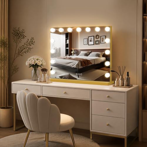 Vanity Mirror with Lights Lighted Makeup Mirror with Dimmable LED Bulbs - Image 5