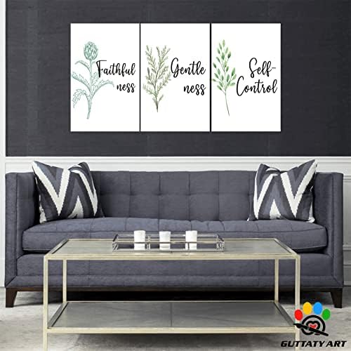 Office Wall Art-3 Panel Motivational Canvas Art - Image 3