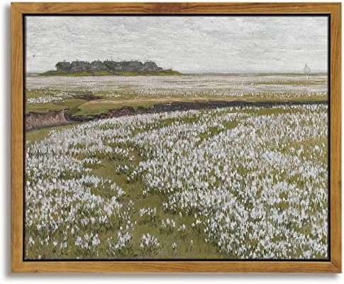 InSimSea Framed Canvas Wall Art Vintage Decor, Room Eclectic Decor, Classical by InSimSeaArt