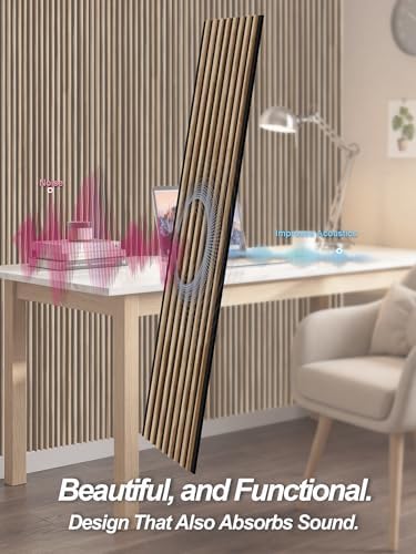 Mollywell Wood Panels for Wall, 108x12 in - Image 4