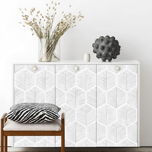 MelunMer Modern Peel and Stick Wallpaper Boho Contact Paper 17.3''×393'' - Image 5