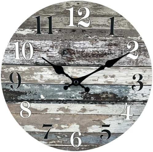 Large Wall Clocks Battery Operated Silent Vintage by wallclock