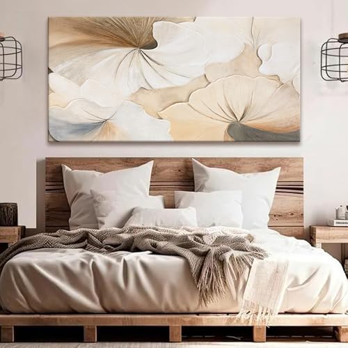 Suconvng Canvas Art Wall Decor Abstract Floral Wall Art - Image 3