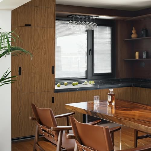 Brown Wood Contact Paper for Cabinet Countertop Funiture 17.7in393in - Image 3