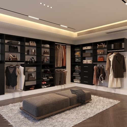 Modular Closet System, Wood Tower Closet Storage - Image 4
